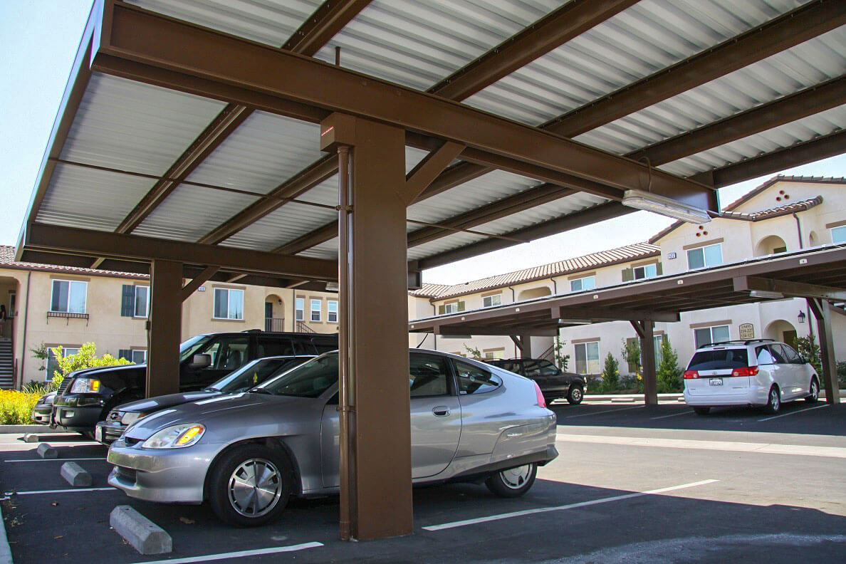 Asymmetric Solar Carport