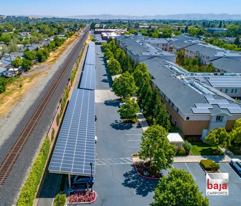 Powering Title 24 Solar Support Systems on multifamily apartment in California
