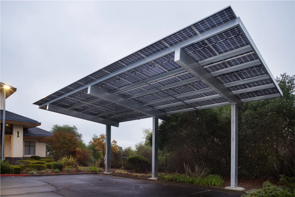 Baja Carports solar carport structure